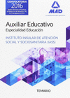 AUXILIAR EDUCATIVO ESPECIALIDAD EDUCACIN DEL IASS-CABILDO INSULAR DE TENERIFE. TEMARIO