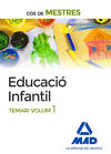 COS DE MESTRES EDUCACI INFANTIL. TEMARI VOLUM 1