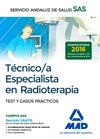 TCNICO/A ESPECIALISTA EN RADIOTERAPIA DEL SERVICIO ANDALUZ DE SALUD. TEST Y CASOS PRCTICOS