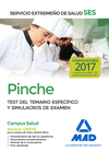 PINCHE DEL SERVICIO EXTREMEO DE SALUD (SES). TEST DE MATERIAS ESPECFICAS Y SIMULACROS DE EXAMEN