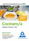 COCINERO DEL SERVICIO EXTREMEO DE SALUD (SES). TEMARIO COMN Y TEST