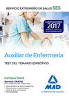 AUXILIAR DE ENFERMERA DEL SERVICIO EXTREMEO DE SALUD (SES). TEST PARTE ESPECFICA