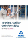 T�CNICOS AUXILIARES DE INFORM�TICA. TEMARIO VOLUMEN 1