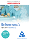 ENFERMERO/A DEL SERVICIO NAVARRO DE SALUD-OSASUNBIDEA. TEMARIO VOLUMEN 2
