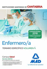 ENFERMERO/A DE LAS INSTITUCIONES SANITARIAS DE CANTABRIA. TEMARIO ESPEC�FICO VOLUMEN 4