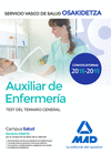 AUXILIAR DE ENFERMERA DE OSAKIDETZA-SERVICIO VASCO DE SALUD. TEST GENERAL