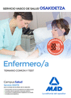 ENFERMERO/A DE OSAKIDETZA-SERVICIO VASCO DE SALUD. TEMARIO COMN Y TEST