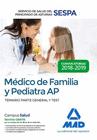 M�DICO DE FAMILIA Y PEDIATRA DE ATENCI�N PRIMARIA DEL SERVICIO DE SALUD DEL PRINCIPADO DE ASTURIAS. TEMARIO PARTE GENERAL Y TEST