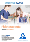 FISIOTERAPEUTA DEL SERVICIO DE SALUD DE CASTILLA Y LE�N (SACYL).  TEMARIO VOLUMEN 1