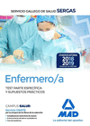 ENFERMERO/A DEL SERVICIO GALLEGO DE SALUD. TEST PARTE ESPEC�FICA Y SUPUESTOS PR�CTICOS