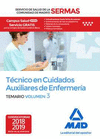 T�CNICO EN CUIDADOS AUXILIARES DE ENFERMER�A DEL SERVICIO DE SALUD DE LA COMUNIDAD DE MADRID. TEMARIO VOLUMEN 3