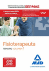 FISIOTERAPEUTA DEL SERVICIO DE SALUD DE LA COMUNIDAD DE MADRID. TEMARIO VOLUMEN 1