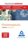 FISIOTERAPEUTA DEL SERVICIO DE SALUD DE LA COMUNIDAD DE MADRID. TEMARIO VOLUMEN 3