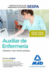 AUXILIAR DE ENFERMERA DEL SERVICIO DE SALUD DEL PRINCIPADO DE ASTURIAS (SESPA). TEMARIO Y TEST PARTE GENERAL