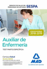 AUXILIAR DE ENFERMERA DEL SERVICIO DE SALUD DEL PRINCIPADO DE ASTURIAS (SESPA). TEST PARTE ESPECFICA