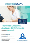 T�CNICO EN CUIDADOS AUXILIARES DE ENFERMER�A DEL SERVICIO DE SALUD DE CASTILLA Y LE�N (SACYL).TEMARIO VOLUMEN 3