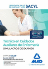 T�CNICO EN CUIDADOS AUXILIARES DE ENFERMER�A DEL SERVICIO DE SALUD DE CASTILLA Y LE�N (SACYL).SIMULACROS DE EXAMEN