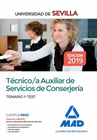 TCNICO/A AUXILIAR DE SERVICIOS DE CONSERJERA DE LA UNIVERSIDAD DE SEVILLA. TEMARIO Y TEST