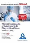 TCNICO  ESPECIALISTA EN LABORATORIO DE DIAGNSTICO CLNICO DEL SERVICIO MADRILEO DE SALUD. VOLUMEN 2