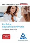 PEDIATRA DE ATENCI�N PRIMARIA DEL SERVICIO MADRILE�O DE SALUD. TEST DE LOS TEMAS 1 A 20