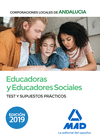 EDUCADORAS Y EDUCADORES SOCIALES DE CORPORACIONES LOCALES DE ANDALUCA. TEST Y SUPUESTOS PRCTICO