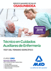 T�CNICO EN CUIDADOS AUXILIARES DE ENFERMER�A DEL SERVICIO NAVARRO DE SALUD-OSASUNBIDEA. TEST DEL TEMARIO ESPEC�FICO