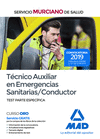 TCNICO AUXILIAR EN EMERGENCIAS SANITARIAS/CONDUCTOR DEL SERVICIO MURCIANO DE SALUD. TEST PARTE ESPECFICA