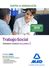 TRABAJO SOCIAL  DE LA JUNTA DE ANDALUCA. TEMARIO COMN VOLUMEN 2.