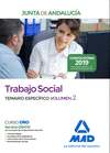 TRABAJO SOCIAL  DE LA JUNTA DE ANDALUC�A. TEMARIO ESPEC�FICO VOLUMEN 2