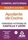 PAQUETE AHORRO AYUDANTE DE COCINA DE LA ADMINISTRACI�N DE LA COMUNIDAD DE CASTILLA Y LE�N. AHORRA 43 � (INCLUYE TEMARIO Y TEST MATERIAS COMUNES; TEMAR