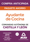 PAQUETE AHORRO AYUDANTE DE COCINA DE LA ADMINISTRACIN DE LA COMUNIDAD DE CASTILLA Y LEN. AHORRA 43  (INCLUYE TEMARIO Y TEST MATERIAS COMUNES; TEMAR