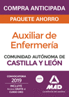 PAQUETE AHORRO AUXILIAR DE ENFERMERA DE LA ADMINISTRACIN DE LA COMUNIDAD DE CASTILLA Y LEN. AHORRA 68  (INCLUYE TEMARIO Y TEST MATERIAS COMUNES; T