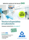 TCNICO/A ESPECIALISTA EN LABORATORIO DEL SERVICIO ANDALUZ DE SALUD. TEMARIO ESPECFICO VOLUMEN 2