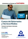 CUERPO DE DIPLOMADOS Y TCNICOS MEDIOS DE LA ADMINISTRACIN DE LA COMUNIDAD AUTNOMA DE CANTABRIA. TEMARIO DE MATERIAS COMUNES VOLUMEN 2