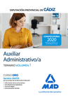 AUXILIAR ADMINISTRATIVO/A DE LA DIPUTACIN PROVINCIAL DE CDIZ. TEMARIO VOLUMEN 1