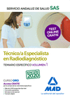 T�CNICO/A ESPECIALISTA EN RADIODIAGN�STICO DEL SERVICIO ANDALUZ DE SALUD. TEMARIO ESPEC�FICO VOLUMEN 1