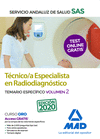 T�CNICO/A ESPECIALISTA EN RADIODIAGN�STICO DEL SERVICIO ANDALUZ DE SALUD. TEMARIO ESPEC�FICO VOLUMEN 2