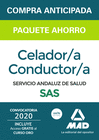 PAQUETE AHORRO Y TEST ONLINE GRATIS CELADOR/A CONDUCTOR/A DEL SERVICIO ANDALUZ DE SALUD. AHORRA 38  (INCLUYE TEMARIO COMN; TEMARIO ESPECFICO VOLME