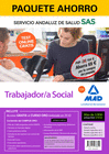 PAQUETE AHORRO Y TEST ONLINE GRATIS TRABAJADOR/A SOCIAL DEL SERVICIO ANDALUZ DE SALUD. AHORRA 43 � (INCLUYE TEMARIO COM�N; TEMARIO ESPEC�FICO VOL�MENE