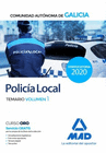POLICA LOCAL DE LA COMUNIDAD AUTNOMA DE GALICIA. TEMARIO VOLUMEN 1