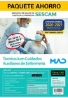 PAQUETE AHORRO Y TEST ONLINE GRATIS T�CNICO EN CUIDADOS AUXILIARES DE ENFERMER�A DEL SERVICIO DE SALUD DE CASTILLA-LA MANCHA (SESCAM). AHORRA 58 � (IN