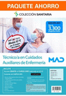 PAQUETE AHORRO MANUALES TCNICO EN CUIDADOS AUXILIARES DE ENFERMERA. AHORRA 67  (INCLUYE TEMARIO VOLMENES 1, 2 Y 3; TEST; SIMULACROS DE EXAMEN Y AC