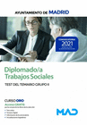 DIPLOMADO/A TRABAJOS SOCIALES DEL AYUNTAMIENTO DE MADRID. TEST DEL TEMARIO GRUPO II