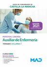 AUXILIAR DE ENFERMERA (PERSONAL LABORAL DE LA JUNTA DE COMUNIDADES DE CASTILLA-LA MANCHA). TEMARIO VOLUMEN 1