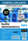 COMPRA CONJUNTA AUXILIAR ADMINISTRATIVO DE CORPORACIONES LOCALES. INCLUYE ACCESO GRATIS A CURSO ORO CON MS DE 4000 PREGUNTAS DE TEST ONLINE