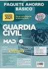 PAQUETE AHORRO B�SICO GUARDIA CIVIL 2021. AHORRA 56 � (INCLUYE TEMARIOS 1, 2, 3 Y 4; Y ACCESO A CURSO ORO CON 5.400 PREGUNTAS TEST ONLINE)