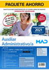 PAQUETE AHORRO AUXILIAR ADMINISTRATIVO INSTITUCIONES SANITARIAS GENERALITAT VALENCIANA. AHORRA 78 � (INCLUYE TEMARIO Y TEST PARTE COM�N VOL�MENES 1 Y 