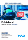 POLICA LOCAL. TEMARIO GENERAL VOLUMEN 3