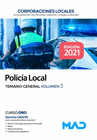 POLIC�A LOCAL. TEMARIO GENERAL VOLUMEN 3