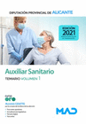 AUXILIAR SANITARIO DE LA DIPUTACIN PROVINCIAL DE ALICANTE. TEMARIO VOLUMEN 1